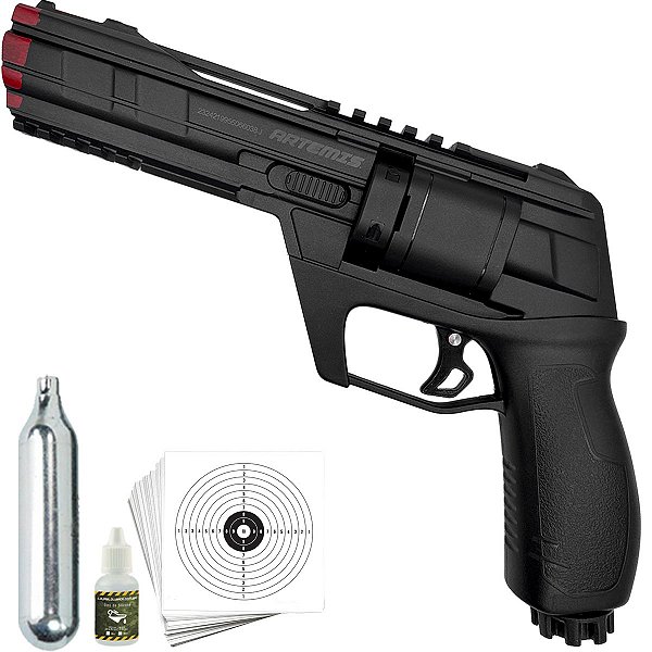 Revólver Airgun .50 Co2 FXR Artemis CP300 Marcador Paintball
