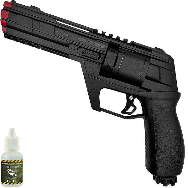 Revolver Paintball .50 Co2 FXR Artemis CP300 Marcador