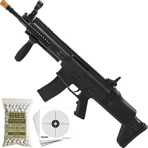 Fuzil De Airsoft Vg Scar L-8902a Vigor Mola Spring Cal. 6mm