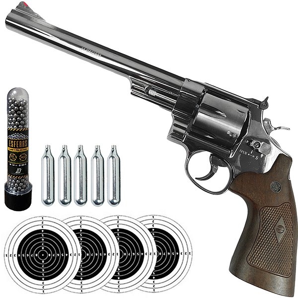 REVÓLVER AIRGUN SMITH &WESSON COMBAT 4,5m M29 JGT
