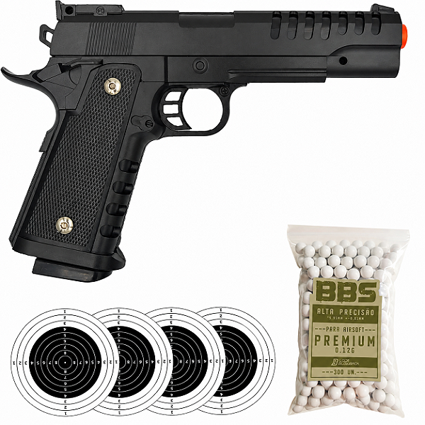 Pistola Airsoft Rossi 1911 V301 Spring Vigor M1911 Bbs 6mm