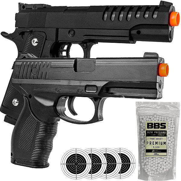 Pistolas Rossi 24/7 V310 + 1991 V301 Spring Vigor 6mm BBS