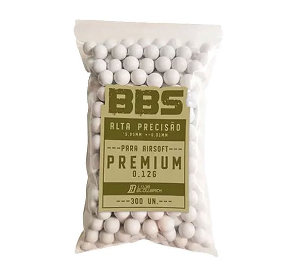 Munição Bbs Bolinha Airsoft 0.12g Premium Loja Blowback 6mm