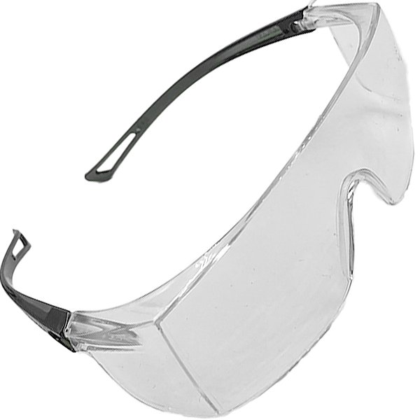 Óculos de proteção incolor Combat para trabalho e segurança