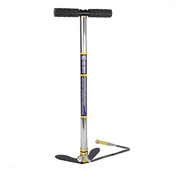 Bomba Pneumática Pcp 225 Bar Rossi Com Válvula De Segurança Cor Prateado