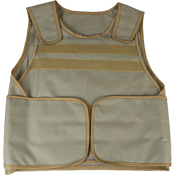 Colete Caqui Airsoft Loja Blowback Ajustável com Velcro