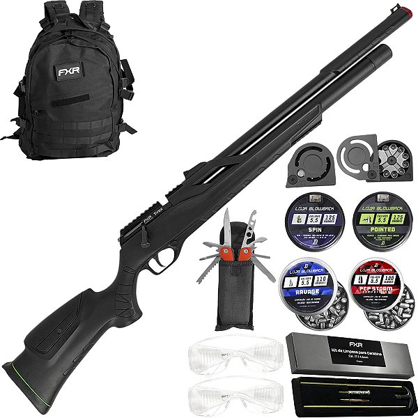 Carabina Pressão Pcp Fxr T-rex 5,5mm Válvula Reg Monte Carlo