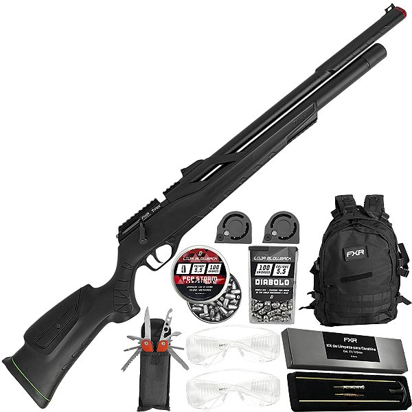 Carabina Pressão Pcp Fxr T-rex 5,5mm Válvula Reguladora