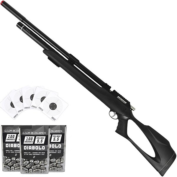 Carabina de Pressão FXR PCP Artemis M25 Thunder Black 5.5mm