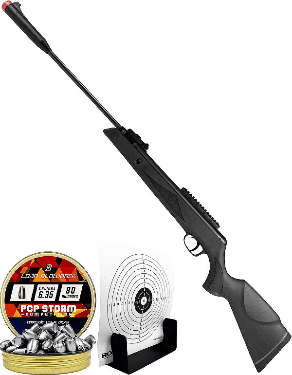 Carabina Pressão Viper Rossi Gás Ram 80 Kg Cal. 6,35mm