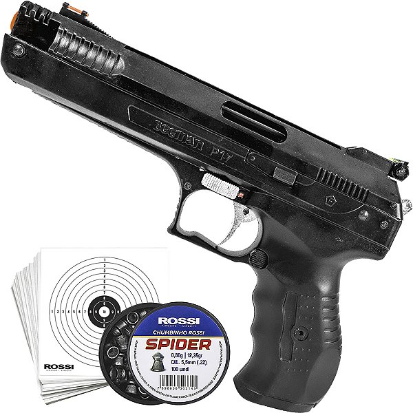 Pistola Pressão Beeman 2004 5.5mm Airgun Pistão Chumbinho