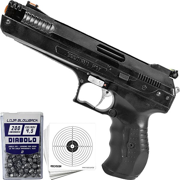 Pistola Pressão Beeman 2004 4.5mm Airgun Pistão Chumbinho