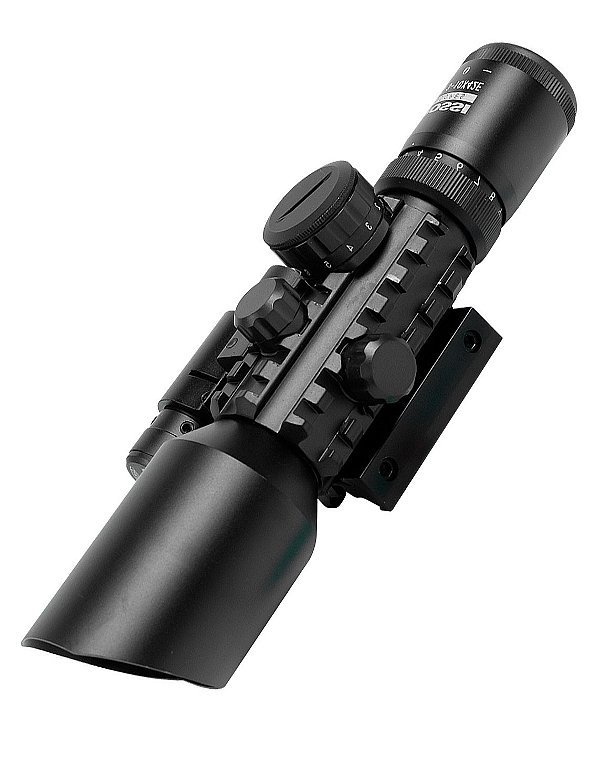 Luneta 3-10x42 Egc Black Rossi Laser Ris Mount 7/8