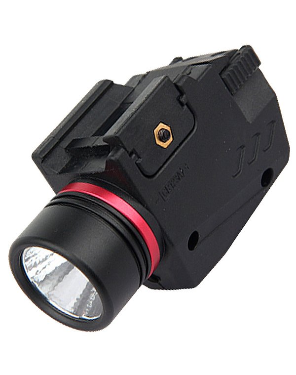 Lanterna Tática Rossi Laser Vermelho E Acionamento Lateral
