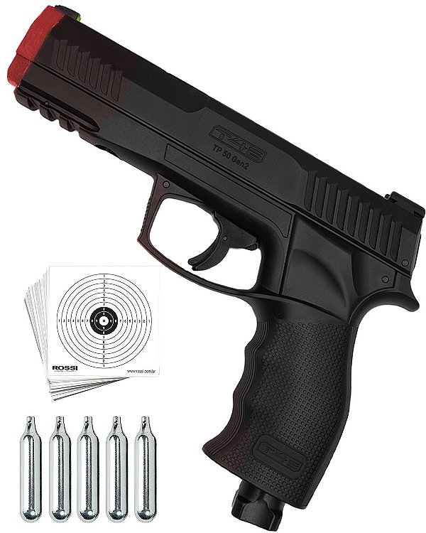 Marcador de Paintball Umarex T4E TP 50 Gen2 Com Mira Óptica