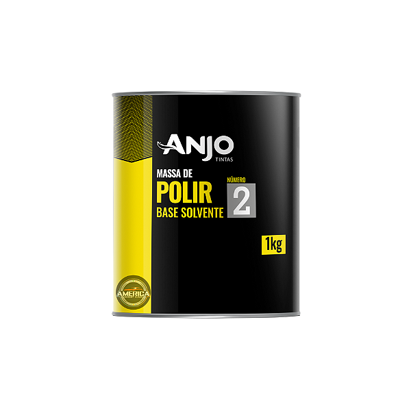Massa de Polir n° 2 Base de Solvente 1 KG - Anjo