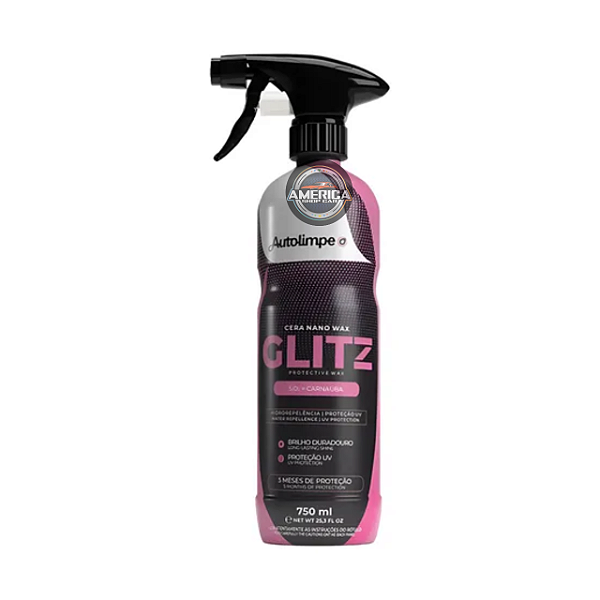 Glitz Cera Nano Max 750ML - Autolimpe