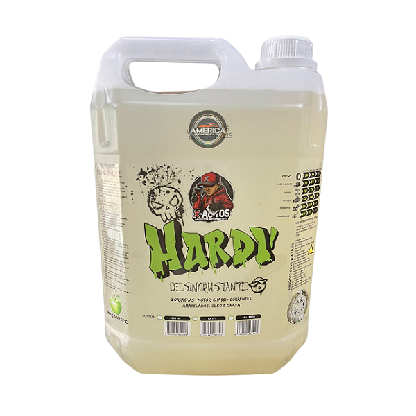 Hardy Limpeza de Borracha 5 Litros - Xmoll