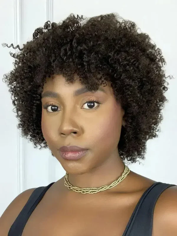 Peruca Wig Humana Niki Castanho