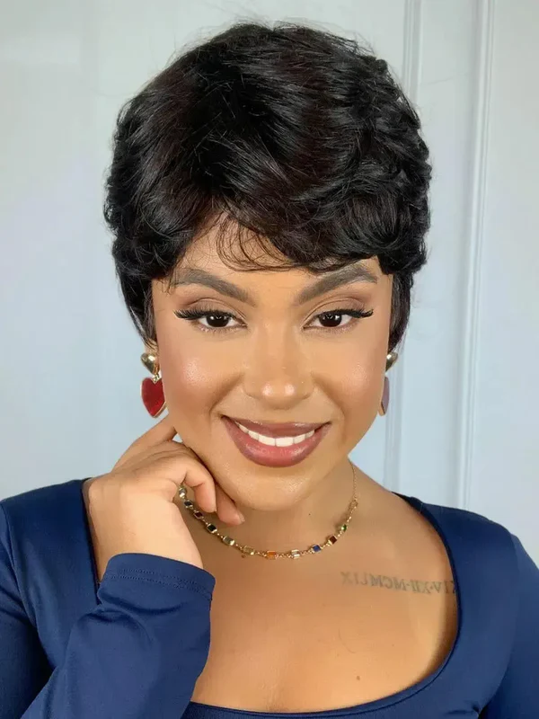 Peruca Wig Humana Solana Castanho