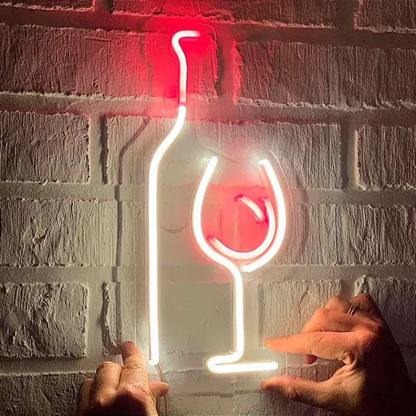 Led Neon Vinho