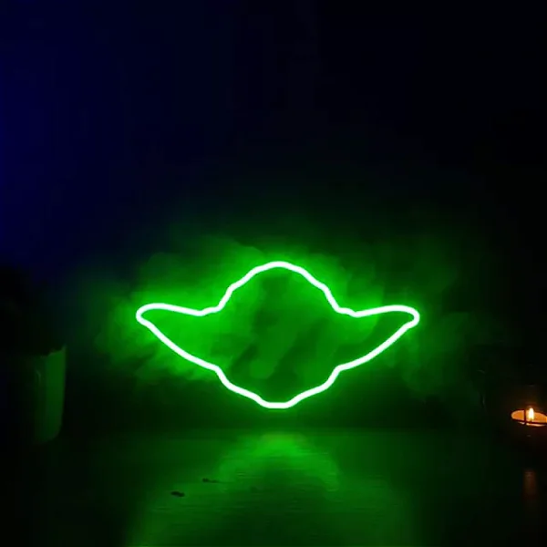 Led Neon Yoda Star wars