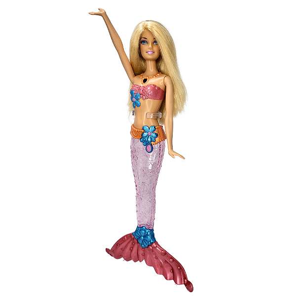 Barbie Sereia Com Luzes / Sparkle Lights 2015.