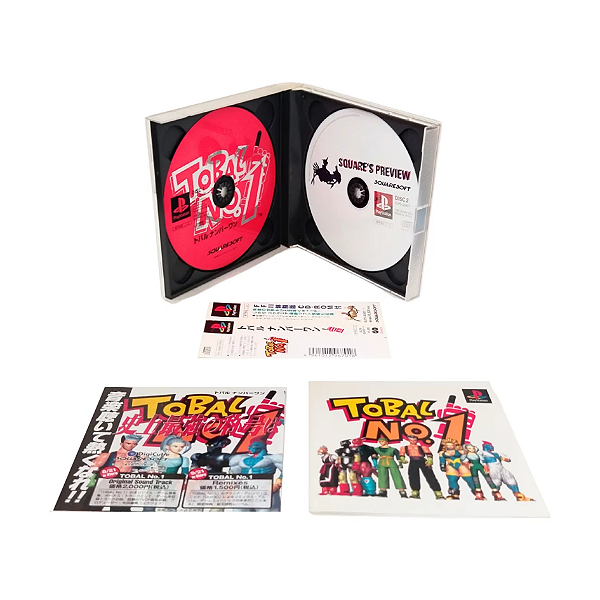 Tobal No. 1 PS1 Original Japonês Luta Square Enix Akira Toriyama ...