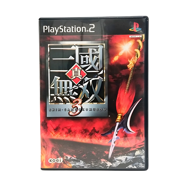 Jogo Shin Sangoku Musou 3 Ps2 Completo Japonês