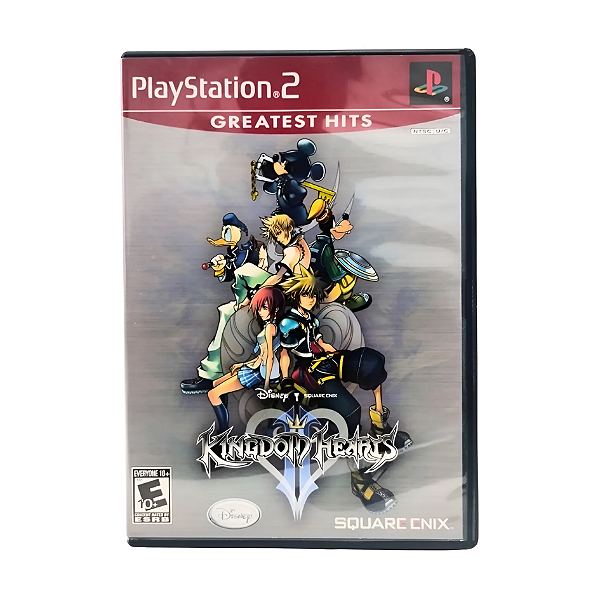 Kingdom Hearts 2 Greatest Hits Americano Ps2 Original
