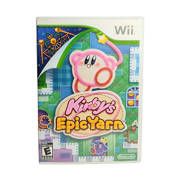 Kirby's Epic Yarn - Nintendo Wii - Original Americano Usado