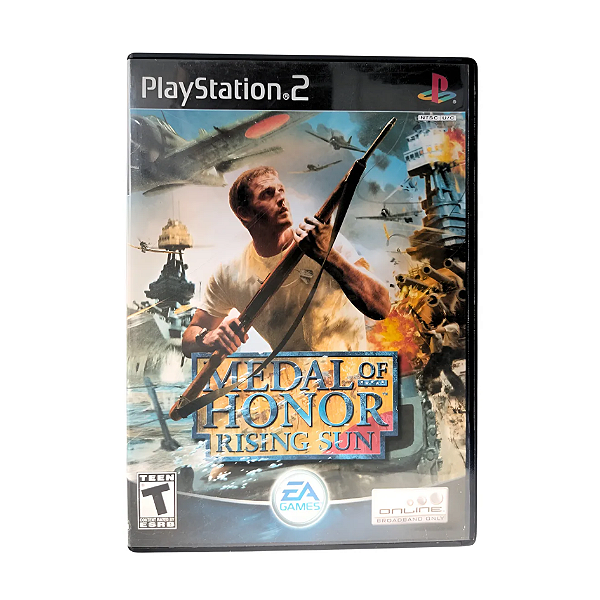 Medal Of Honor Rising Sun Original Americano Ps2