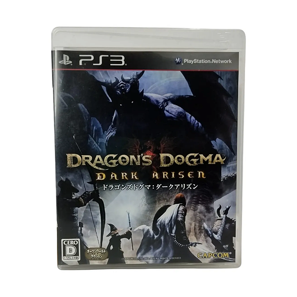 Ps3 Dragons Dogma Dark Arisen Usado Japonês (inglês)