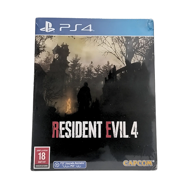 Resident Evil 4 Remake Steelbook Edition Ps4 Árabe