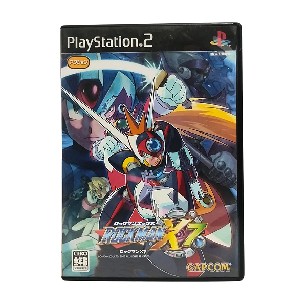 Rockman X7 Original Japonês Completo (ps2)