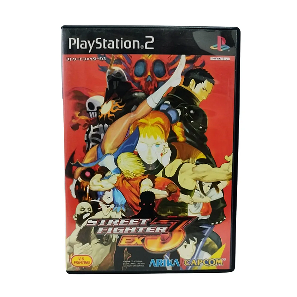 Street Fighter Ex3 Ps2 Original Japonês (playstation 2)
