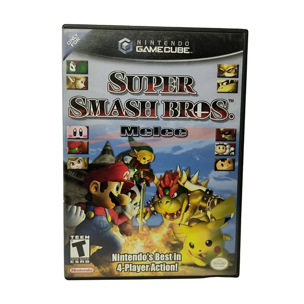 Super Smash Bros Melee Original Nintendo Game Cube