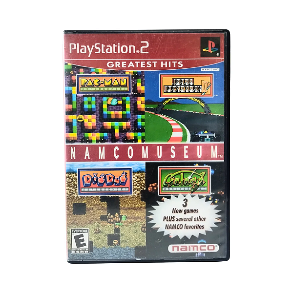 Jogo Namco Museum Original Greatest Hits Ps2