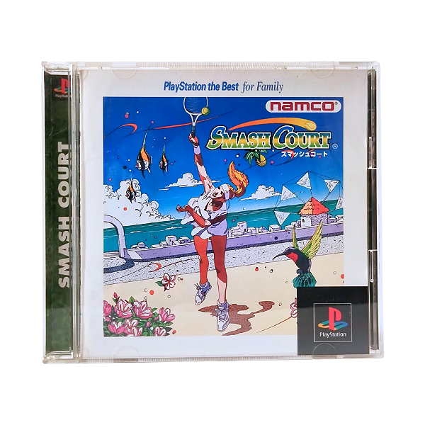 Jogo - Smash Court - Original Japonês Usado Ps1