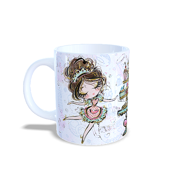 Caneca Branca Personalizada 325 ml - 0000001
