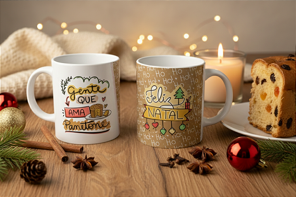 Caneca Personalizada - Gente que Ama Panetone