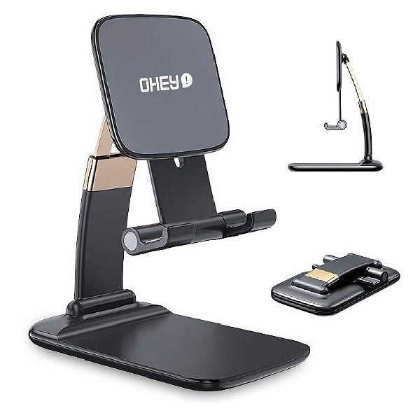 Suporte de Celular de Mesa Ohey FF0071 - Praticidade e Estilo