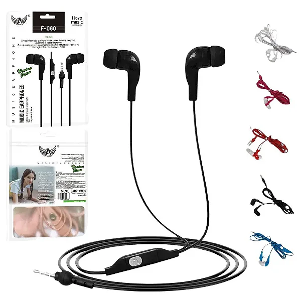 Fone De Ouvido Com Microfone Altomex F-060