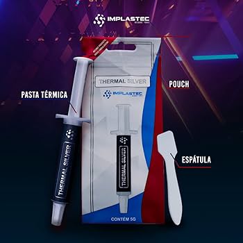 Pasta Térmica Thermal Silver Implastec 5g