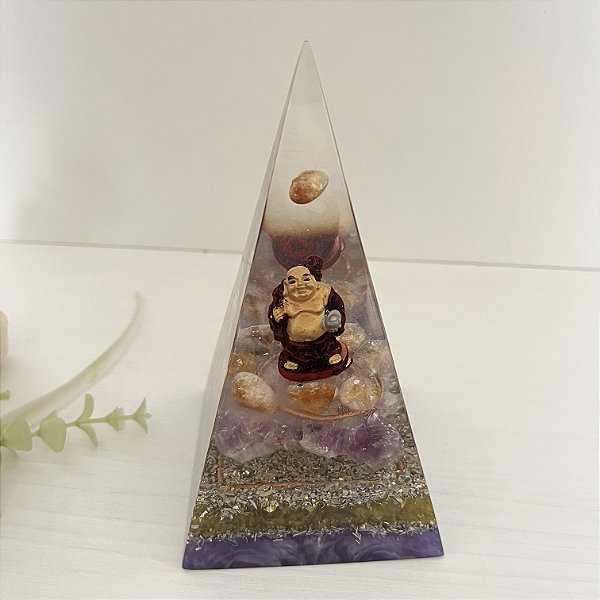 Orgonite Buda da Prosperidade