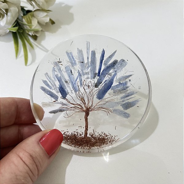 Porta copo do Alinhamento Azul