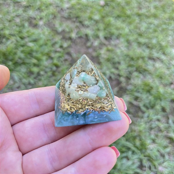 Mini Orgonite Essência da Cura