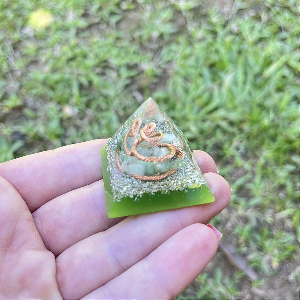 Mini Orgonite Essência da Cura