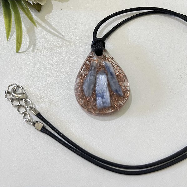 Colar Alinhamento Azul