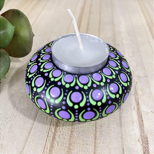 Porta-vela Cura e Harmonia